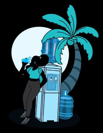 H2O Water Coolers illustration